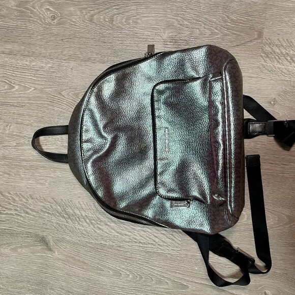 MICHAEL by Michael Kors Iridescent Metallic Hologram Backpack NWOT main image 7